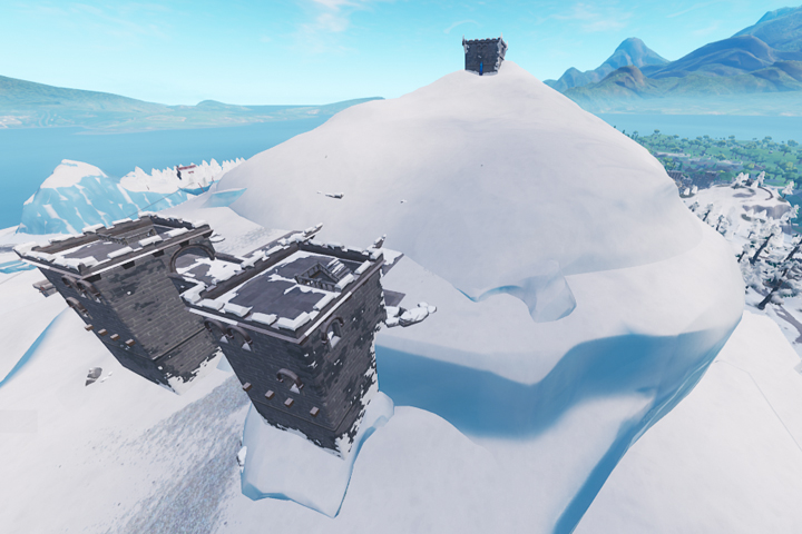 Fortnite Saison 7 : Polar Peak va fondre pour devenir un village, leak et datamining